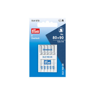 Nähmaschinennadeln Overlock EL x 705 [NM 80 - 90] | Prym, 