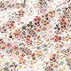 Baumwollstoff Cretonne filigrane Blumen – orange/weiss,  thumbnail number 2