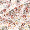 Baumwollstoff Cretonne filigrane Blumen – orange/weiss,  thumbnail number 2