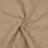Steppstoff Musselin Wellen – dunkelbeige,  thumbnail number 3