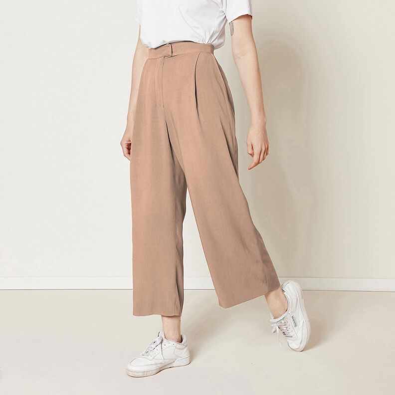 Leinenstoff Ramie-Mix medium – taupe, image number 8