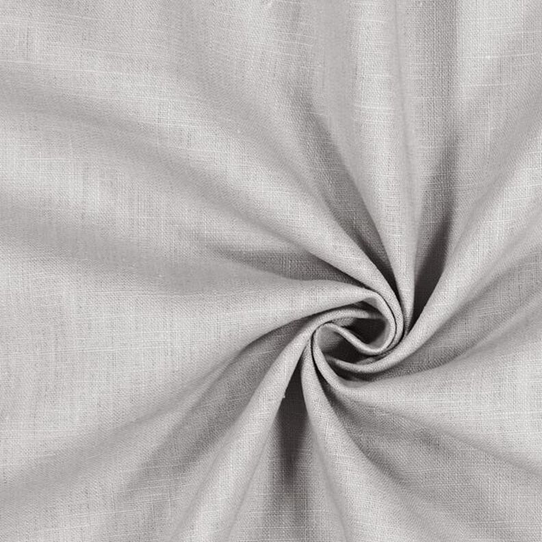 Leinenstoff Ramie-Mix medium – silber, image number 1