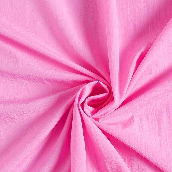 Microfaser Ballonseide Uni – pink | Reststück 50cm