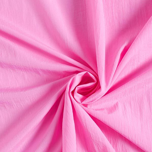 Microfaser Ballonseide Uni – pink | Reststück 50cm