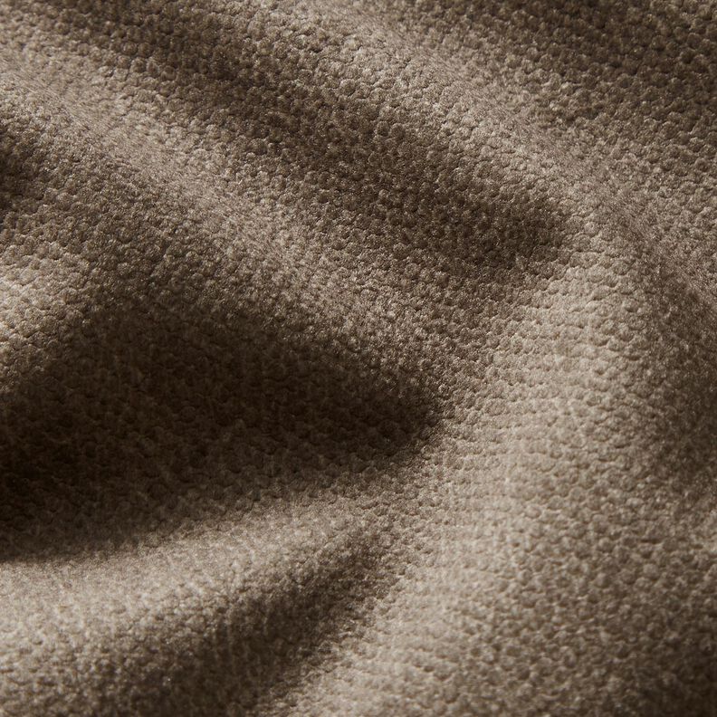 Polsterstoff Samt-Look – dunkeltaupe, image number 2