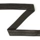 Elastisches Einfassband (Falzgummi) - dunkelbraun,  thumbnail number 1