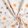 GOTS Baumwolljersey Blumenwiese Digitaldruck – beige,  thumbnail number 3