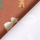 Baumwolljersey Igel und Eichhörnchen – terracotta,  thumbnail number 4