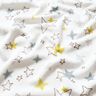 Kuschelfleece bunte Sterne – elfenbein/sonnengelb,  thumbnail number 2