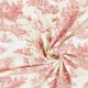 Baumwollstoff kleine Pastorale 280 cm – rot,  thumbnail number 2
