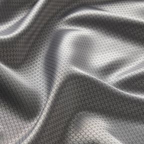 Futterstoff Jacquard Zick-Zack-Streifen – hellgrau, 