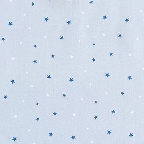 Baumwollstoff Cretonne Sterne – blau, 