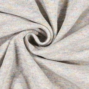 Sweatshirt Glitzer Melange – silbergrau, 