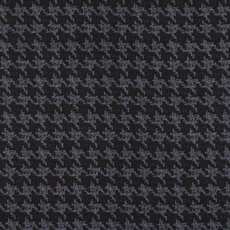 Viskosejersey – jeansblau/schwarz,  image number 1