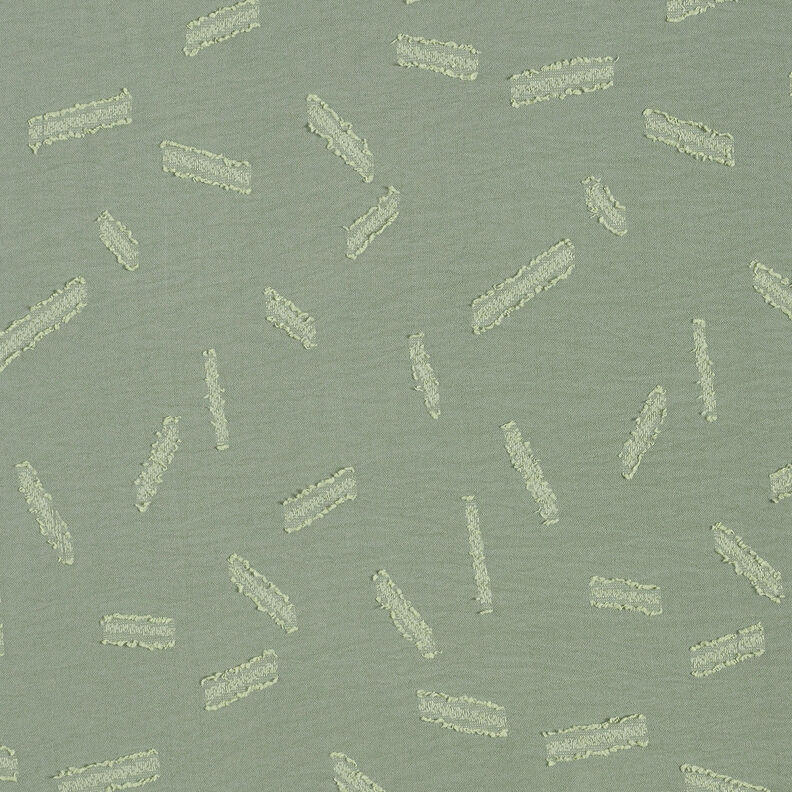 Jacquard Dobby Streifen – khaki,  image number 1
