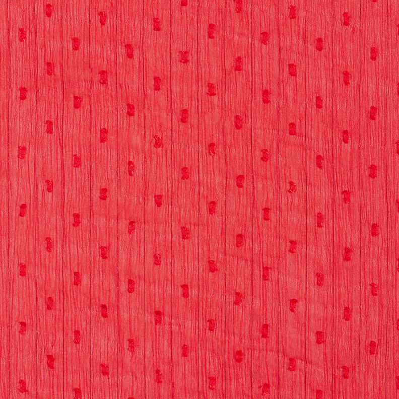 Chiffon Dobby Metallic Nadelstreifen – rot/silber metallic,  image number 1