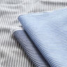Blusenstoff Baumwoll-Mix Streifen – marineblau/weiss,  thumbnail number 5