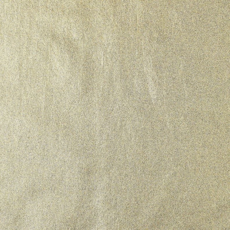 Baumwollpopeline folienveredelt Uni – gold metallic, image number 5