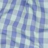 Baumwollpopeline Karo | Poppy Fabrics – hellmint/flieder,  thumbnail number 2
