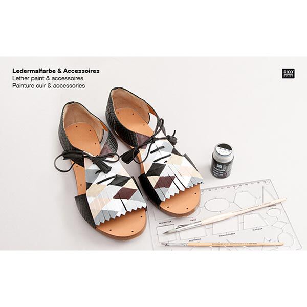 Ledermalfarbe [20 ml] | RICO DESIGN - pink,  image number 3