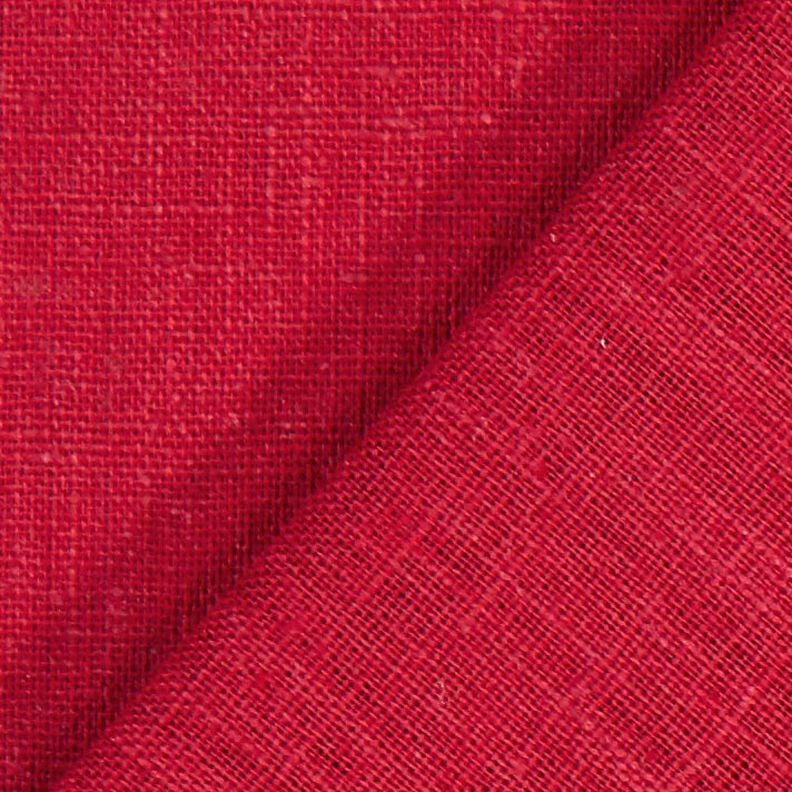 Leinenstoff Ramie-Mix medium – karminrot,  image number 4