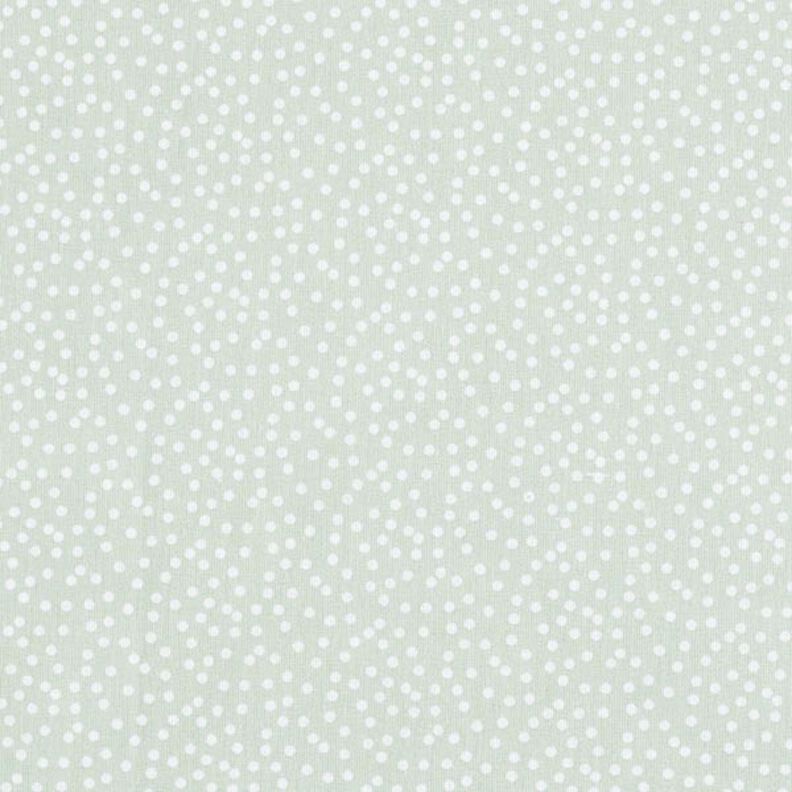 Baumwollstoff Cretonne unregelmäßige Punkte – pastellgrün,  image number 1