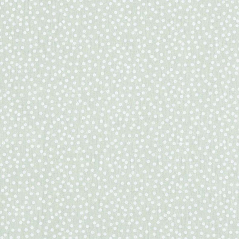 Baumwollstoff Cretonne unregelmäßige Punkte – pastellgrün,  image number 1