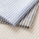 Leinen-Baumwoll-Mix Streifen breit – jeansblau/wollweiss,  thumbnail number 5