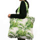 Outdoorstoff Canvas Tropische Blätter – hellgrün,  thumbnail number 9