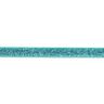 Samtband Metallic [10 mm] – aquablau,  thumbnail number 2
