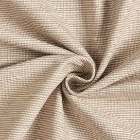 Halbpanama grobe Struktur &ndash; beige/natur, 