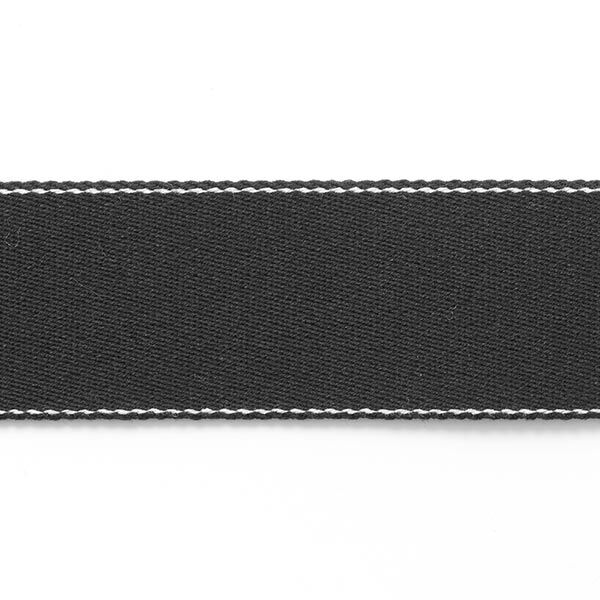 Taschengurtband recycelt - schwarz,  image number 1