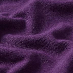 Alpenfleece Kuschelsweat Uni – aubergine, 