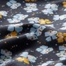 Baumwolljersey süße Blümchen – schwarzblau,  thumbnail number 2