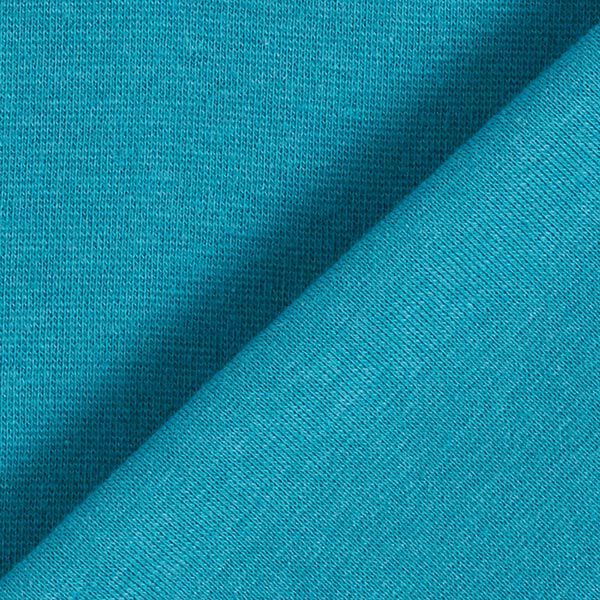 GOTS Baumwollbündchen OCEAN LOVE | Albstoffe – petrol, image number 3