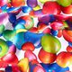 Polyesterstoff bunte Luftballons,  thumbnail number 2