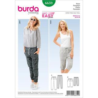 Hose | Burda 6659 | 34-44, 