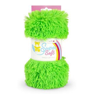 Zottelplüsch SHAGGY [1 M x 0,75 M | Flor: 20 mm]  - neongrün | Kullaloo, 
