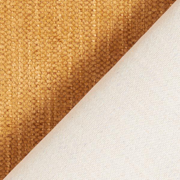 Polsterstoff Chenille Odin – currygelb, image number 4