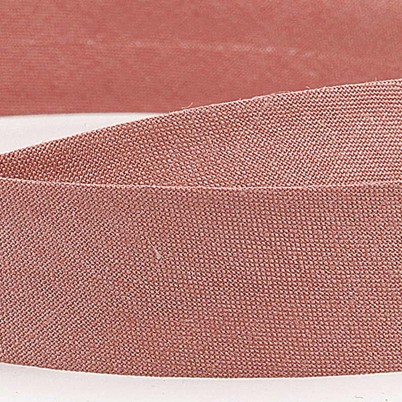 Schrägband Polycotton [20 mm] – altrosa,  image number 2