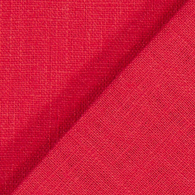 Leinenstoff Ramie-Mix medium – rot, image number 2