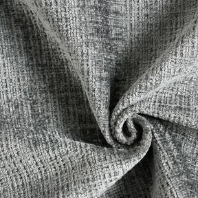 Polsterstoff Chenille Uni – schiefergrau, 