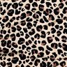 French Terry Sommersweat kleines Leo Print Digitaldruck | Poppy Fabrics – hellbeige/hellbraun,  thumbnail number 2