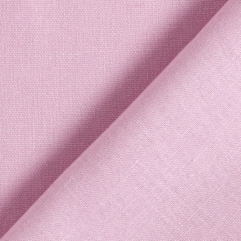 Reinleinen schwer Uni – pastellviolett,  image number 3