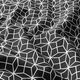 Dekostoff Canvas Kaleidoskop – schwarz/weiss,  thumbnail number 2
