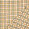 Musselin/ Doppel-Krinkel Gewebe Karo | Poppy Fabrics – currygelb/salbei,  thumbnail number 4