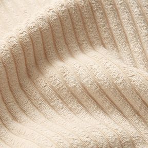 Polsterstoff weicher Cord – hellbeige, 