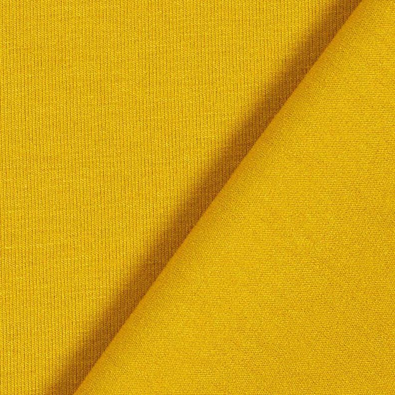Viskose Jersey Leicht – currygelb,  image number 4