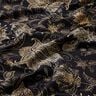 Baumwolljersey goldene Mandalablumen | Glitzerpüppi – schwarz/gold,  thumbnail number 2