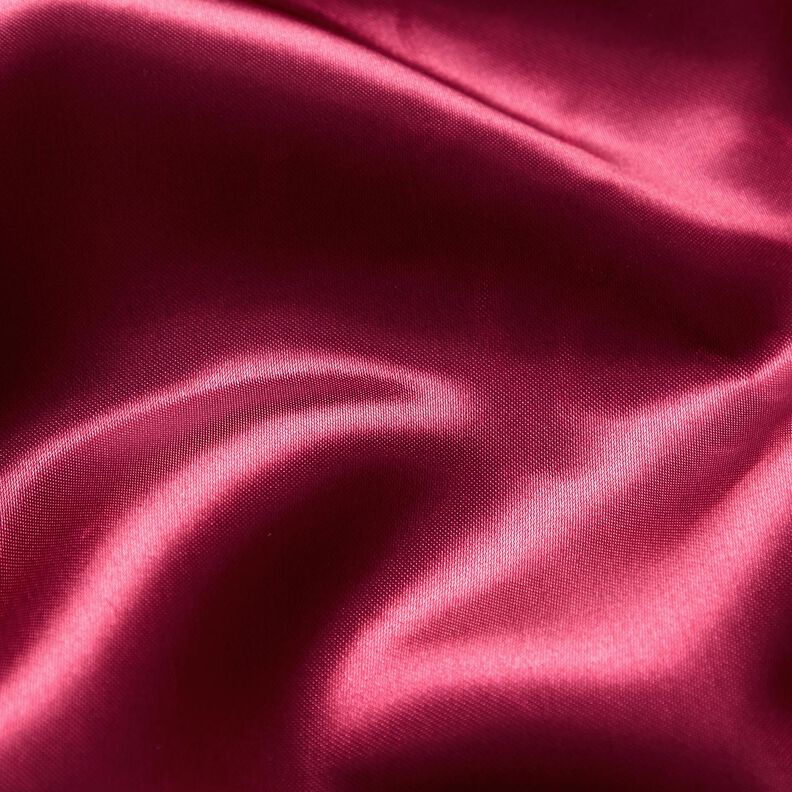 Polyestersatin – dunkelrot, image number 3
